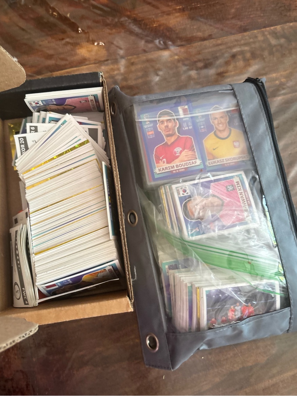 Sports Trading Card Storage Binder - Gray